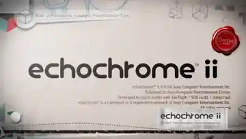 Echochrome II (USA) screen shot title